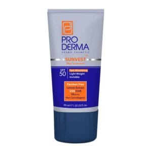 ضد آفتاب مخصوص آقایان فاقد چربی SPF50 پرودرما