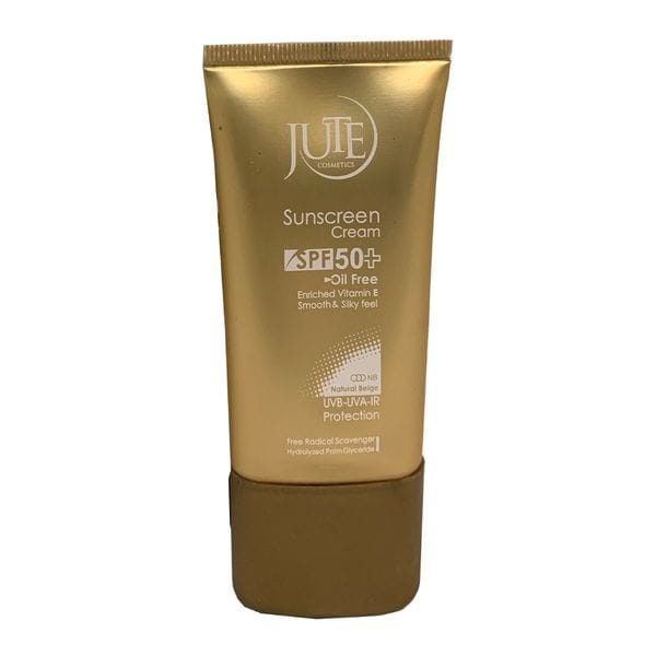 ضد آفتاب پوست چرب +SPF50 بژ طبیعی ژوت