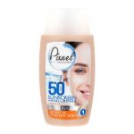 ضد آفتاب رنگی پوست خشک +SPF50 بژ روشن پیکسل