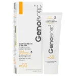 کرم ضد آفتاب پوست چرب و مختلط بژ روشن ژنوبایوتیک SPF50
