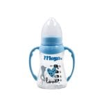 شیشه شیر کلاسیک دسته دار دهانه تنگ مایا 150 میل
