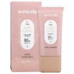 کرم ضد آفتاب بژ روشن SPF60 ویت یو 50 میل